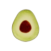 Чиния Bordallo Pinheiro Avocado Tropical Fruits дизаѝнерска керамика - 25.2 х 21.3 см thumbnail