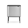 Кош за смет Brabantia Bo Touch Matt Steel Fingerprint Proof, 36 л thumbnail