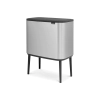 Кош за смет Brabantia Bo Touch Matt Steel Fingerprint Proof, 36 л thumbnail