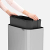 Кош за смет Brabantia Bo Touch Matt Steel Fingerprint Proof, 36 л thumbnail