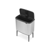 Кош за смет Brabantia Bo Touch Matt Steel Fingerprint Proof, 36 л thumbnail