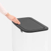 Кош за смет Brabantia Bo Touch White, 11 + 23 л thumbnail