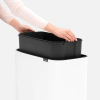 Кош за смет Brabantia Bo Touch White, 11 + 23 л thumbnail