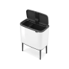 Кош за смет Brabantia Bo Touch White, 11 + 23 л thumbnail
