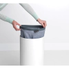 Кош за пране с корков капак Brabantia White, 35 л thumbnail