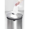 Кош за пране с метален капак Brabantia Brilliant Steel, 60 л thumbnail