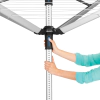Външен простор с котва за бетониране Brabantia Lift-О-Matic Advance, 60 м thumbnail