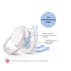 Ортодонтични залъгалки Philips AVENT Ultra Air + стерилизаторна кутия (6-18 м), кит/морска звезда, 2 броя thumbnail
