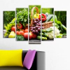 Декоративен панел за стена с натюрморт със зеленчуци Vivid Home thumbnail