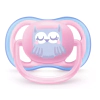 Ортодонтични залъгалки Philips AVENT Ultra Air + стерилизаторна кутия (0-6м), елен/бухал, 2 броя thumbnail