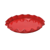 Керамична форма за тарт Emile Henry Ruffled Tart Dish 33 см - цвят червен thumbnail