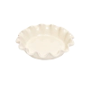 Керамична форма за пай Emile Henry Ruffled Pie Dish 27 см - цвят екрю thumbnail