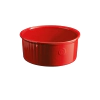 Керамична купа за суфле Emile Henry Souffle Baking Dish 23 см - цвят червен thumbnail