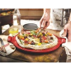 Керамична плоча за пица Emile Henry Smooth Pizza Stone 36,5 см - цвят червен thumbnail