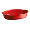 Керамична овална форма за печене Emile Henry Large Oval Oven Dish 41/26 см - цвят червен thumbnail