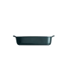 Керамична тава Emile Henry Small Rectangular Oven Dish 30х19 см - цвят тъмнозелен thumbnail