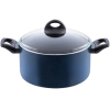 Тенджера с незалепващо покритие Kelomat Rustica Plus Induktion Blue, 5.8 л - 24 см thumbnail