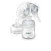 Механична помпа за изцеждане на кърма Philips AVENT Comfort + еднократни подплънки за кърма 24 броя thumbnail