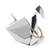 Комплект от 3 броя поставки за пръстени Umbra “Origami“, цвят хром thumbnail
