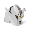 Комплект от 3 броя поставки за пръстени Umbra “Origami“, цвят хром thumbnail