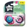 Ортодонтични залъгалки Tommee Tippee Fun Style 0-6 м, 2 броя - Котка и пиле thumbnail