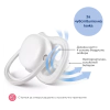 Комплект от 2 броя ортодонтични залъгалки Philips AVENT Ultra Air SCF085/59, 0-6 м thumbnail