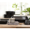 Тава за печене от масивен емайл Riess Classic Black - 42 х 33 см thumbnail