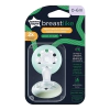 Ортодонтични залъгалки Tommee Tippee Breast-Like Night 0-6 м, 2 броя, с кутия за стерилизиране и съхранение thumbnail