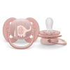 Комплект от 2 броя ортодонтични залъгалки Philips AVENT SCF091/09 Ultra Soft в кутия за стерилизиране, 0-6 м thumbnail