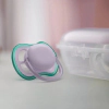 Комплект от 2 броя ортодонтични залъгалки Philips AVENT Ultra Air, SCF085/24, 0-6 м thumbnail