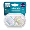 Комплект от 2 броя ортодонтични залъгалки Philips AVENT Ultra Air SCF085/59, 0-6 м thumbnail