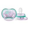 Комплект от 2 броя ортодонтични залъгалки Philips AVENT Ultra Air SCF085/59, 0-6 м thumbnail