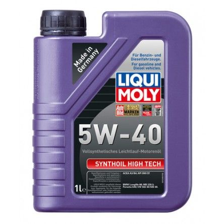 Синтетично моторно масло Liqui Moly SAE 5W-40, 5 л