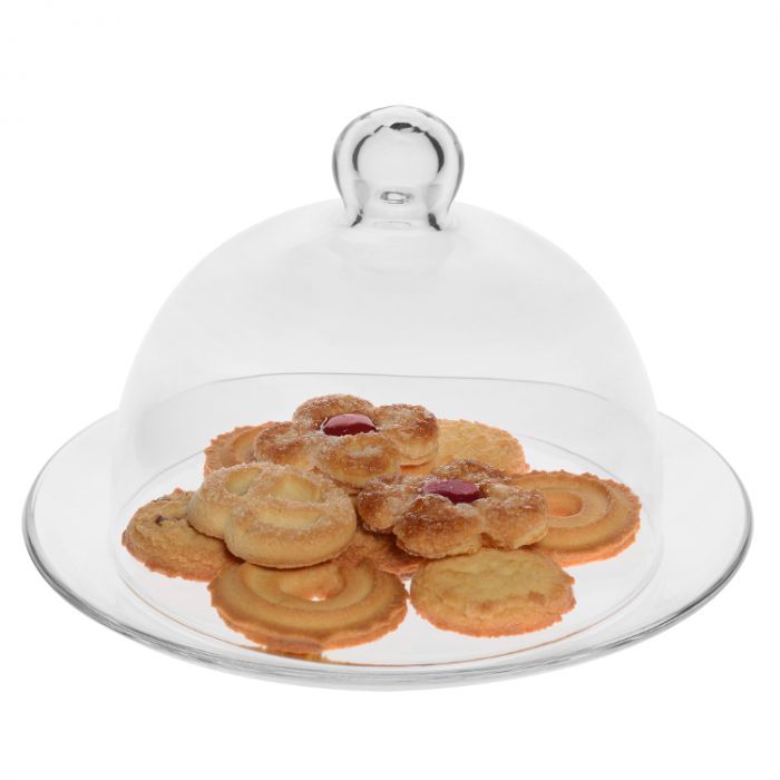 Комплект от чиния със стъклен капак Vidivi Banquet