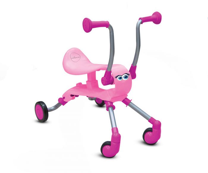 Розово детското балансиращо колело smarTrike Springo