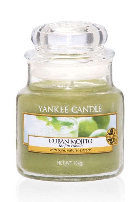 Ароматна свещ в малък буркан Yankee Candle Cuban Mojito