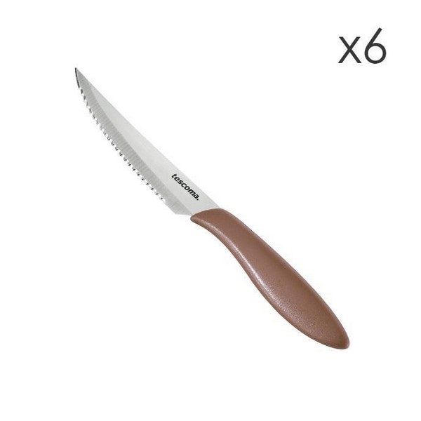 Комплект от 6 броя ножове за стек Tescoma Presto 12 см