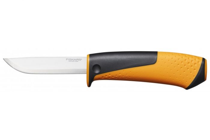 Универсален нож с вградено точило Fiskars