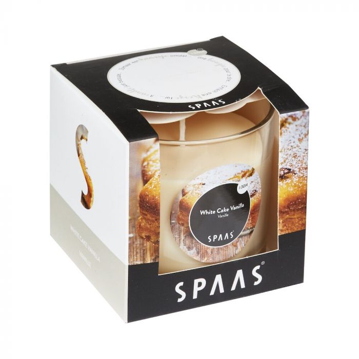 Ароматна свещ в кутия за подарък Spaas, кейк ванилия 