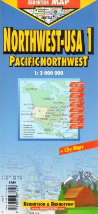 Northwest- USA1 Pacific Northwest/ 1:3 000 000+City Maps
