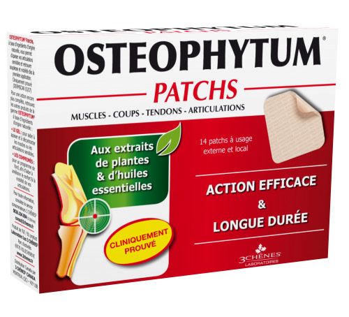 Остeофитум (Оsteophytum®) пластири 3 Chenes - Пластири за локално приложение, 14 броя