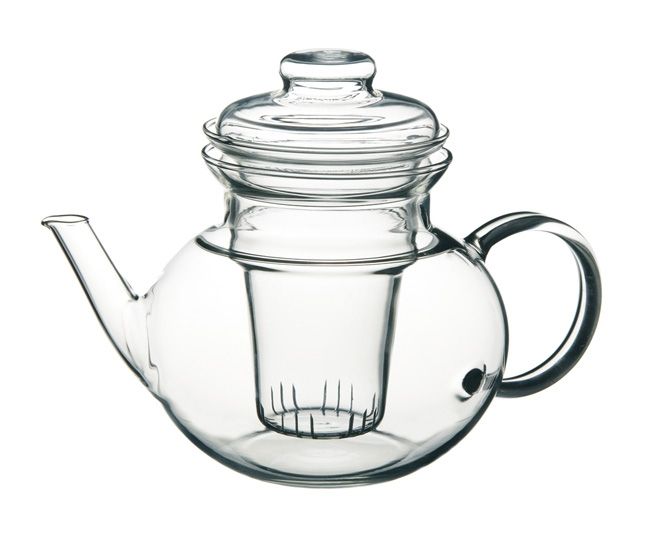 Кана за чай със стъклена цедка Simax 'Ева' 1,0 л