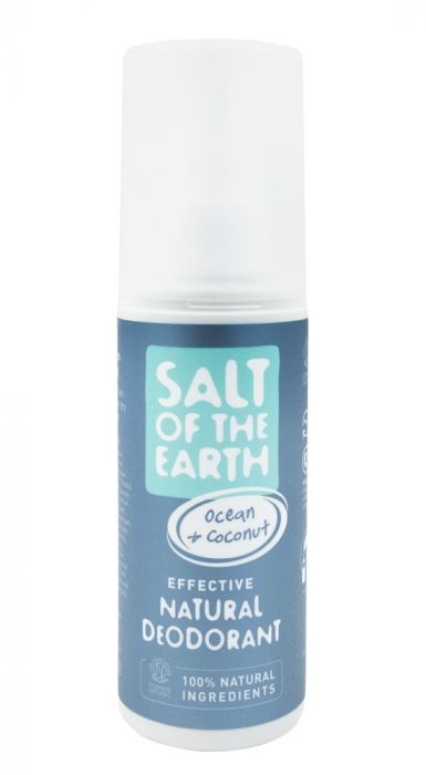 Кристален спрей дезодорант Salt of the Earth 'Ocean & Coconut' 100 мл