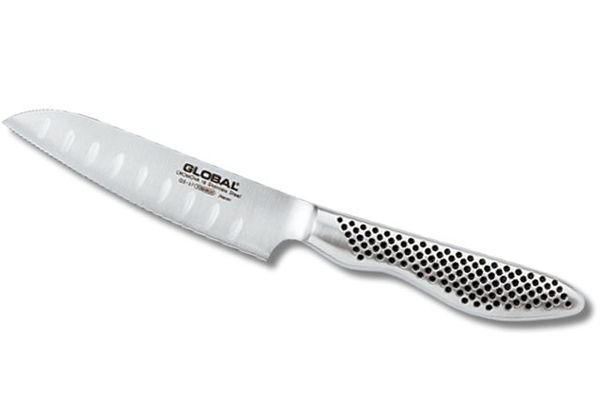 Кухненски нож Santoku с шлици Global 11 см