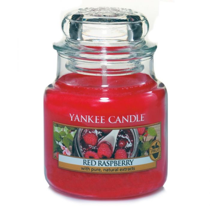 Ароматна свещ в среден буркан Yankee Candle Red Raspberry