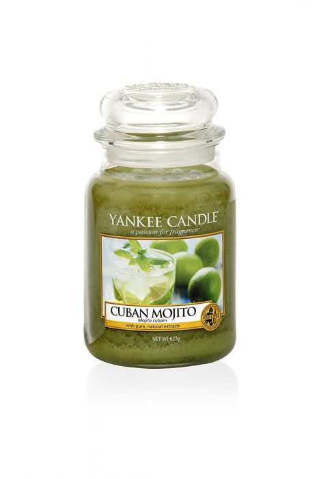 Ароматна свещ в голям буркан Yankee Candle Large Jar Cuban Mojito 