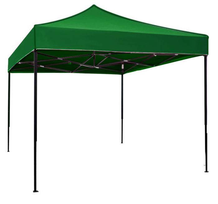 Сгъваема метална шатра FZD 3x3 м, зелена