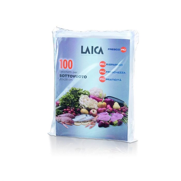 Пликове за вакуумиране Laica 20/28 см, 100 броя