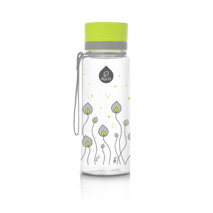 ЕКО бутилка EQUA BPA free Зелени листа 600 мл