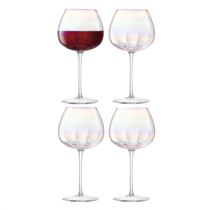 Комплект от 4 броя чаши за червено вино LSA International Pearl 